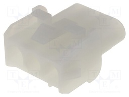 Plug/socket; wire-wire; male/female; 6.35mm; PIN: 3; Layout: 1x3