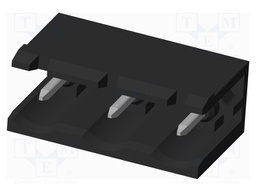 Connector: pluggable terminal block; socket; male; on PCBs