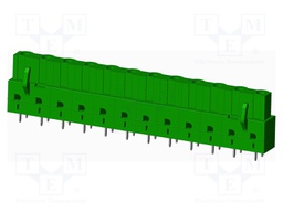 Connector: pluggable terminal block; socket; female; straight