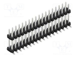 Connector: pin strips; pin header; male; PIN: 36; 2mm; SMT; 2x18