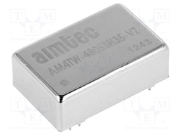 Converter: DC/DC; 4W; Uin: 18÷72V; 5VDC; Iout: 800mA; DIP24; 12g
