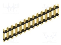 Connector: pin strips; pin header; male; PIN: 84; 2mm; THT; 2x42