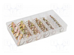 Linch-pins assortment; 50pcs.