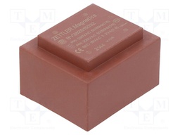 Transformer: encapsulated; 230VAC; 15V; Mounting: PCB