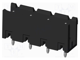Connector: pluggable terminal block; socket; male; straight; THT