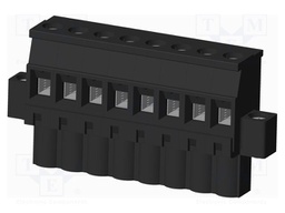 Connector: pluggable terminal block; plug; female; angled 90°