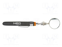 Inspection mirror; with telescopic arm; Ø30mm