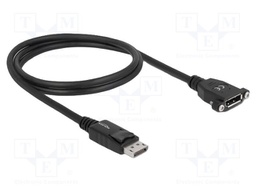 Cable; DisplayPort socket,DisplayPort plug; DisplayPort 1.2