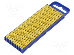 Markers for cables and wires; 2.8÷3.8mm; polyamide; push-in