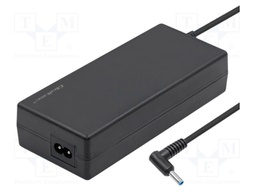 Power supply: switched-mode; 19.5VDC; 7.7A; 150W; for notebooks