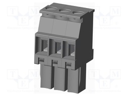 Connector: pluggable terminal block; plug; female; angled 90°