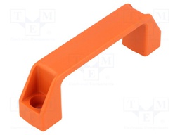 Handle; Mat: technopolymer (PA); orange; H: 41mm; L: 137mm; W: 26mm