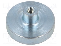 Magnet: permanent; samarium, cobalt; 220N; Ø: 32mm; H: 15.5mm; steel