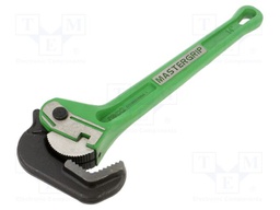 Wrench: adjustable; Overall len: 356mm; for pipes