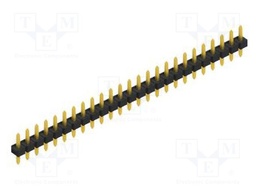 Connector: pin strips; pin header; male; PIN: 25; 2.54mm; THT; 1x25