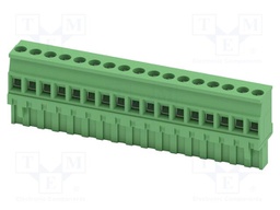 PCB connector, nominal cross section: 2.5 mm?, color: green,
