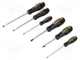 Kit: screwdrivers; Pozidriv®,slot; cardboard packaging,box