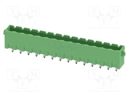 PCB headers, nominal cross section: 2.5 mm?, color: green, n