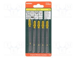 Blade; for wood,for chipboard; 74mm; Pcs: 5