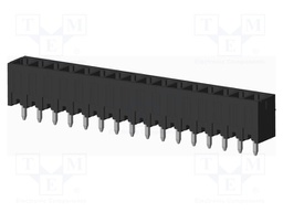 Connector: pluggable terminal block; socket; male; on PCBs