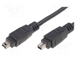 Cable; IEEE1394 4pin plug,both sides; 1.8m