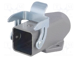 Enclosure: for rectangular connectors; Han; size 3A; with latch