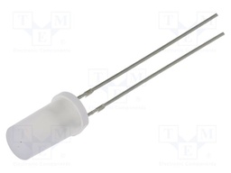 LED; blue,yellow; 5mm; 180°; Front: convex; 2.1÷2.6VDC,2.9÷3.4VDC