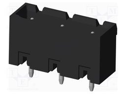 Connector: pluggable terminal block; socket; male; on PCBs
