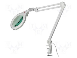 Desktop magnifier with backlight; Mag: 3dpt(x1.75); 245mm