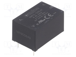 Converter: AC/DC; 2W; Uout:24VDC; Iout:0.083A; 78%; Mounting: PCB