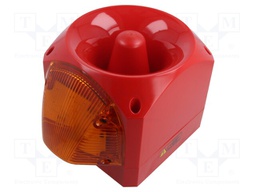 Signaller: lighting-sound; 110/230VAC; siren,flashing light