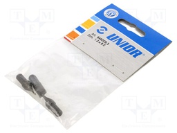 Screwdriver bit; slot; 8,0x1,2mm; Overall len: 25mm; 3pcs.