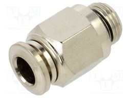 Push-in fitting; straight; 1/8"; -0.99÷20bar; 6mm