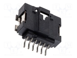Connector: wire-board; male; 4A; PIN: 6; straight; SMT; tinned; 1.8mm