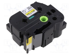 Tape; 36mm; 8m; yellow; Character colour: black; laminated