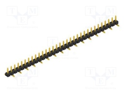 Connector: pin strips; pin header; male; PIN: 32; 2.54mm; SMT; 1x32