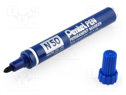 Marker: permanent marker; blue; 1.5mm; N 50