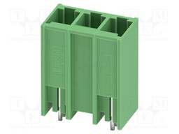 PCB headers, nominal cross section: 6 mm?, color: green, nom