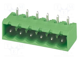 PCB headers, nominal cross section: 2.5 mm?, color: black, n