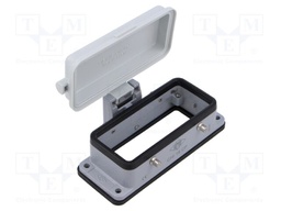 Enclosure: for HDC connectors; C-TYPE; size 77.27; -40÷125°C