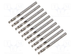 Drill bit; for metal; Ø: 3.5mm; L: 52mm; Working part len: 20mm