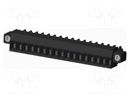 Connector: pluggable terminal block; plug; female; straight; 300V
