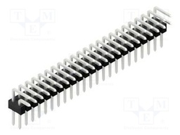 Connector: pin strips; pin header; male; PIN: 46; 2.54mm; THT; 2x23