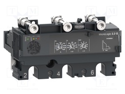 Electronic trip unit; Poles: 3; 160A; NSX; IP40; -25÷70°C; 690VAC