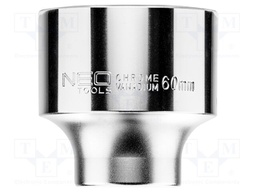 Socket; 6-angles,socket spanner; HEX 60mm; 3/4"