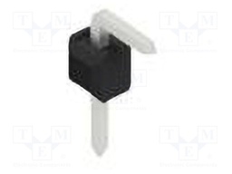 Connector: pin strips; pin header; male; PIN: 1; 2.54mm; THT; 1x1