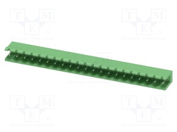 PCB headers, nominal cross section: 2.5 mm?, color: green, n