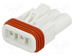 Connector: wire-wire/PCB; 570,E-Seal; plug; female; PIN: 3; IP67