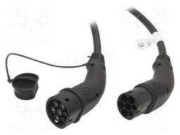 Cable; both sides,Type 2; 5m; three-phase; 5x6mm2+1x0,5mm2; 32A