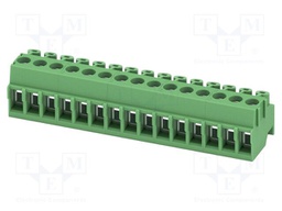 PCB connector, nominal cross section: 1.5 mm?, color: green,